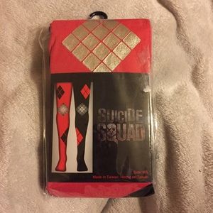 Hot Topic Harley Quinn Tights Sz M/L